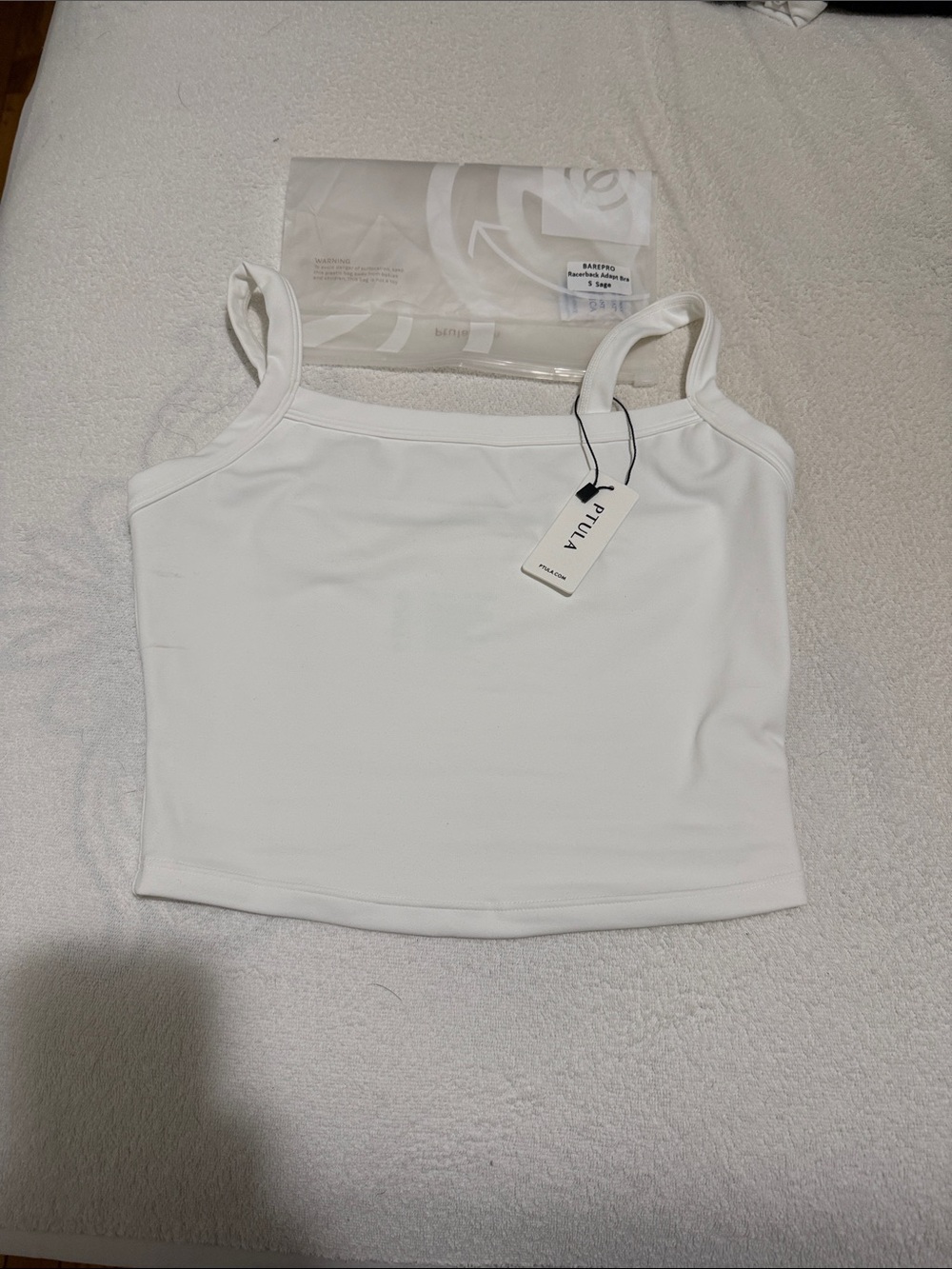 NWT P'tula Pureluxe Straight Neck Tank